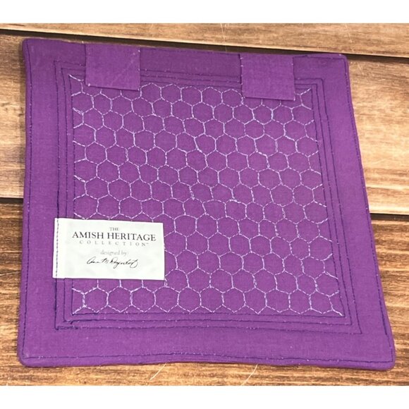 1.3 VTG Amish Heritage Collection Willitts Frameable Quilt by Ann Dezendorf 6X6 - Picture 2 of 7